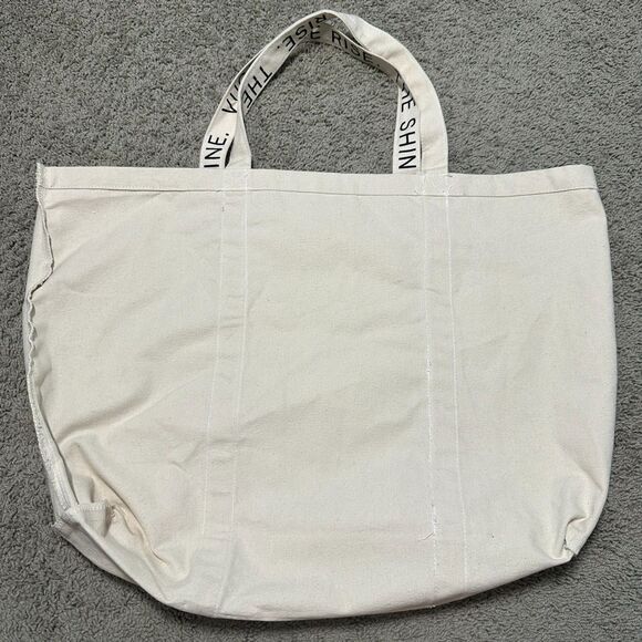 Vuori The Rise The Shine Limited Edition Reusable Canvas Tote Bag - Picture 8 of 11